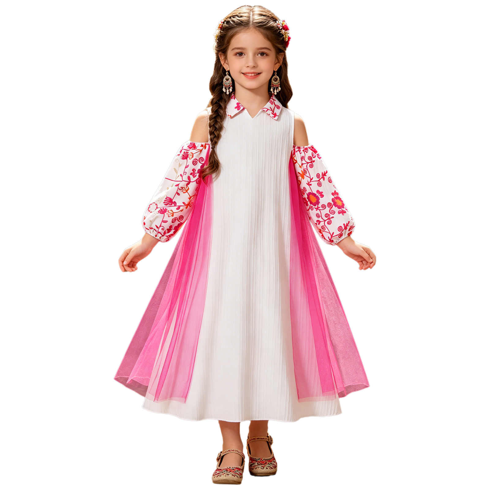 Girl Long Sleeve Mesh Patchwor - Ethnic Clothing & Online Fashion Store Khaadi Pk review and price