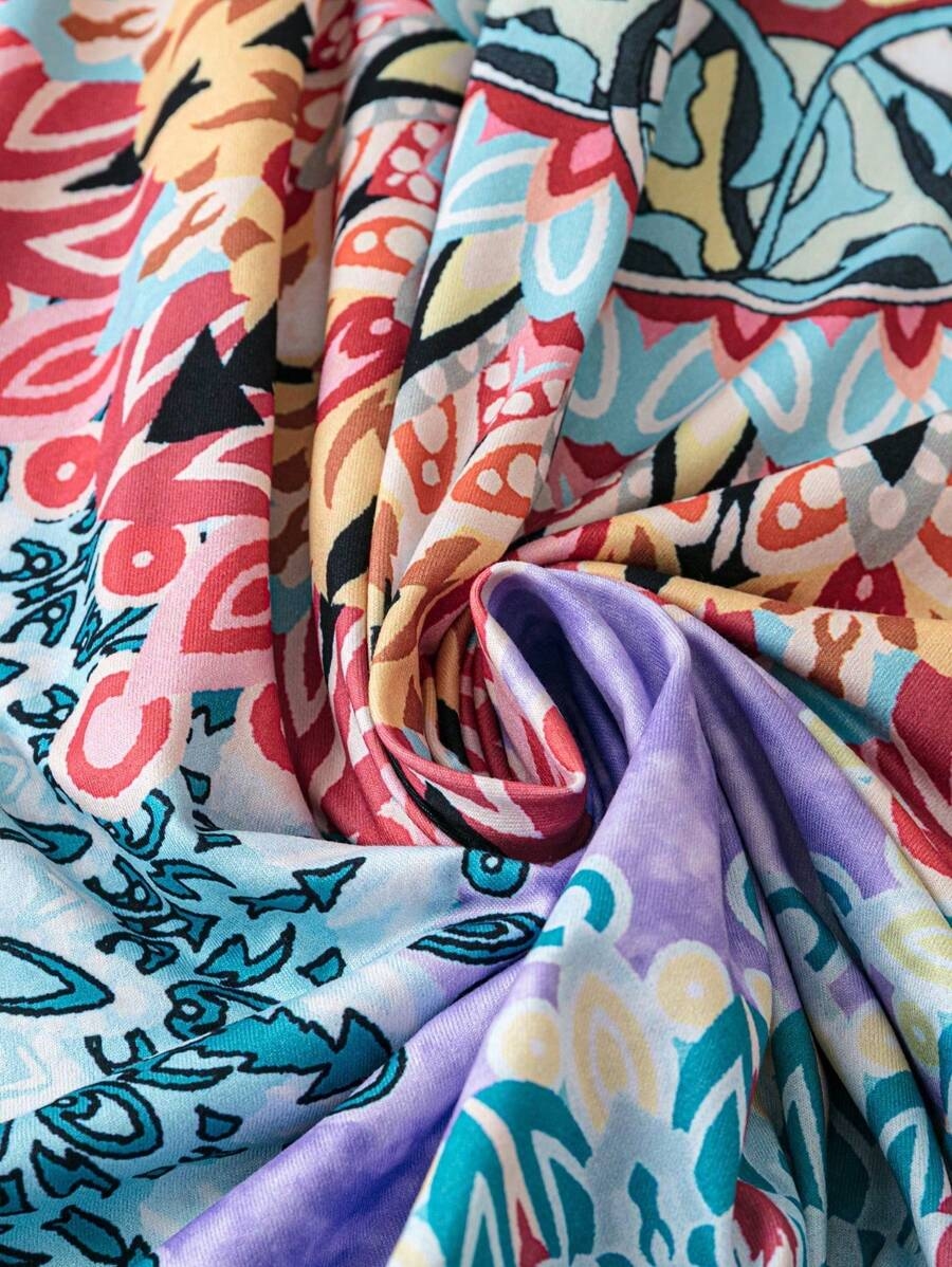 plus Size Casual Fashion Print - Ethnic Fashion Influencers review and price