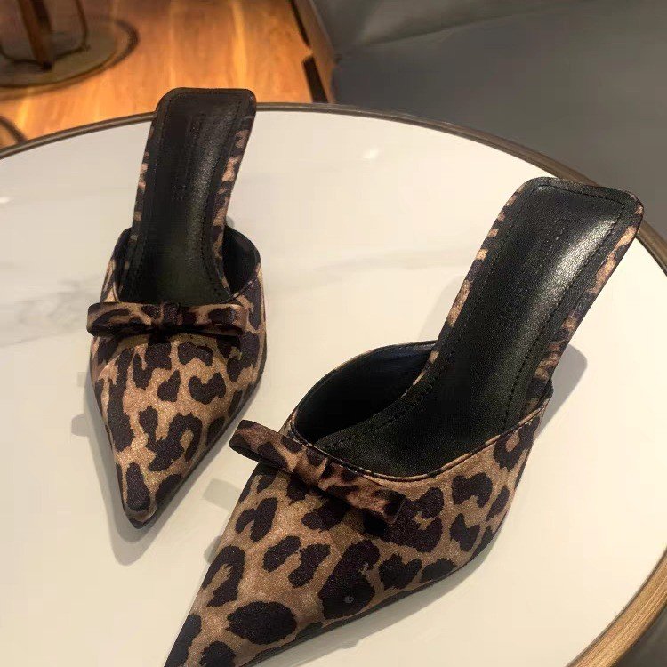 women's leopard-print pointed  - Ethnic Fashion In review and price