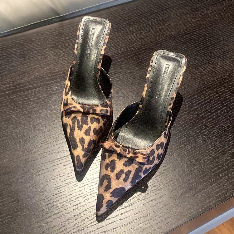 women's leopard-print pointed  - Ethnic Fashion In review and price