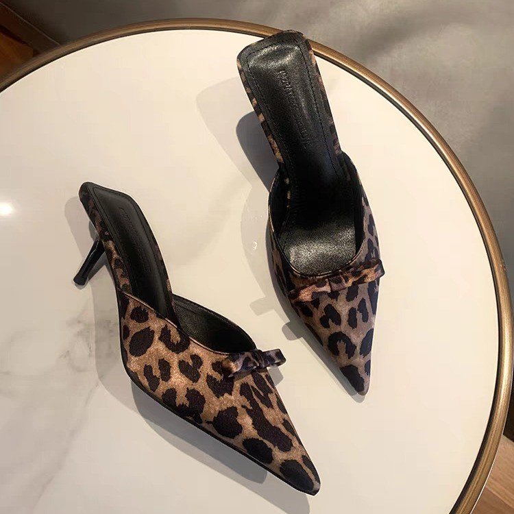 women's leopard-print pointed  - Ethnic Fashion In review and price
