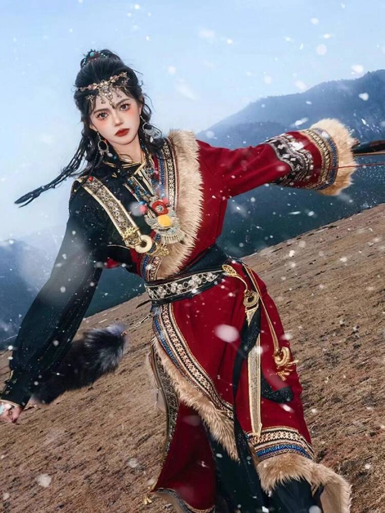 New Tibetan robe Tibet brigade - Ethnic Clothing & Online Fashion Store Khaadi Pk review and price