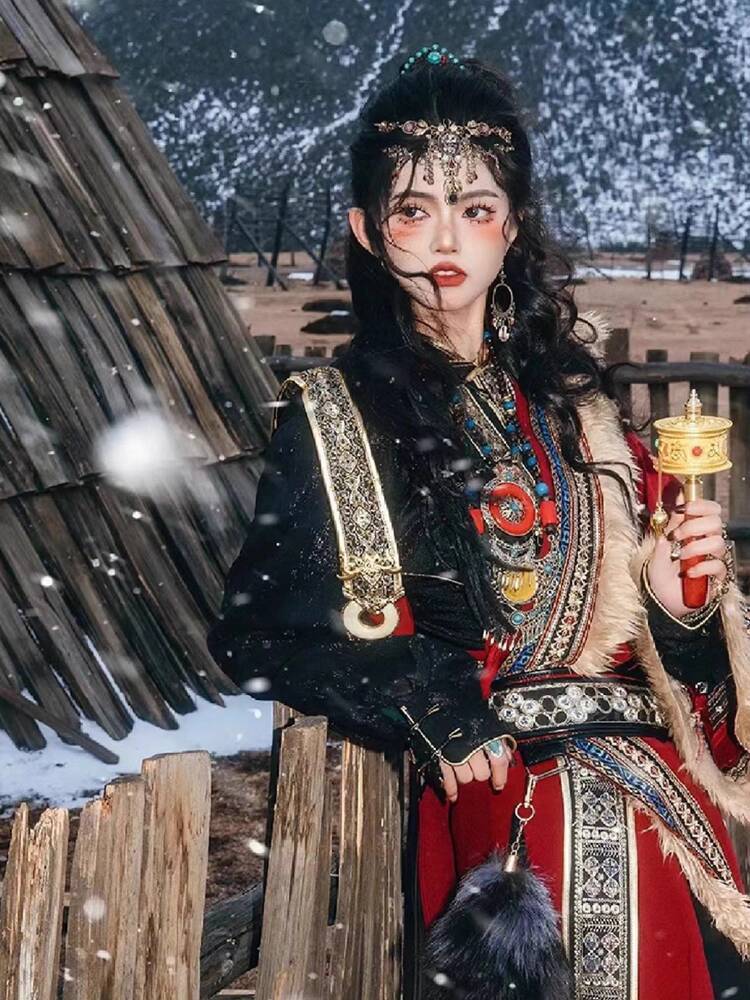 New Tibetan robe Tibet brigade - Ethnic Clothing & Online Fashion Store Khaadi Pk review and price