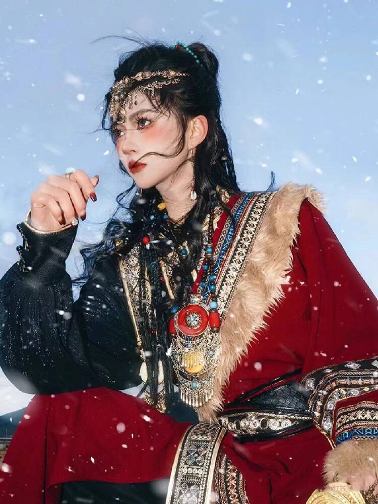 New Tibetan robe Tibet brigade - Ethnic Clothing & Online Fashion Store Khaadi Pk review and price