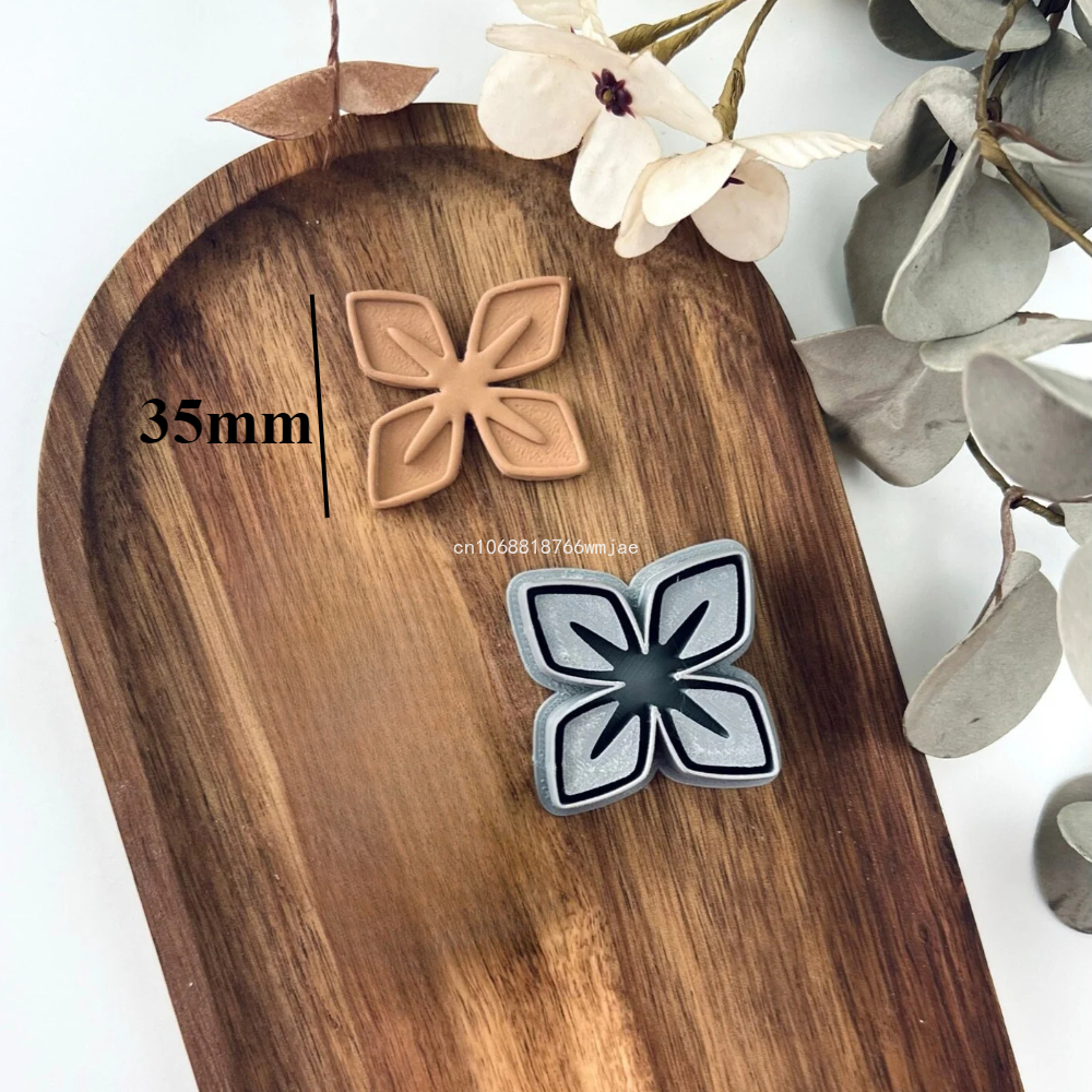 Lily Shape Polymer Clay Cutter - Ethnic Fashion Jewellery review and price