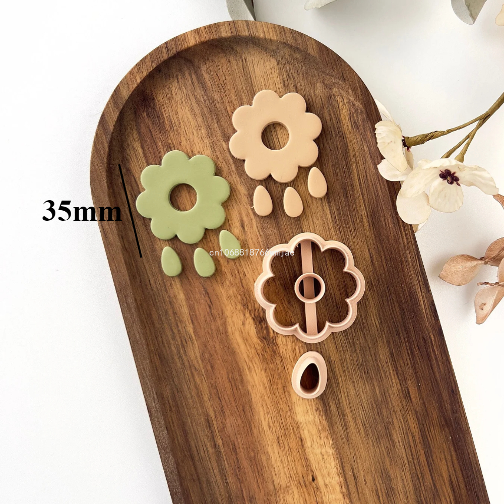 Lily Shape Polymer Clay Cutter - Ethnic Fashion Jewellery review and price