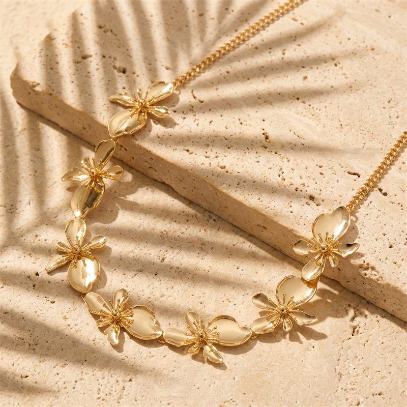 Boho Exquisite Metal Flower Bu - Ethnic Fashion Jewellery review and price