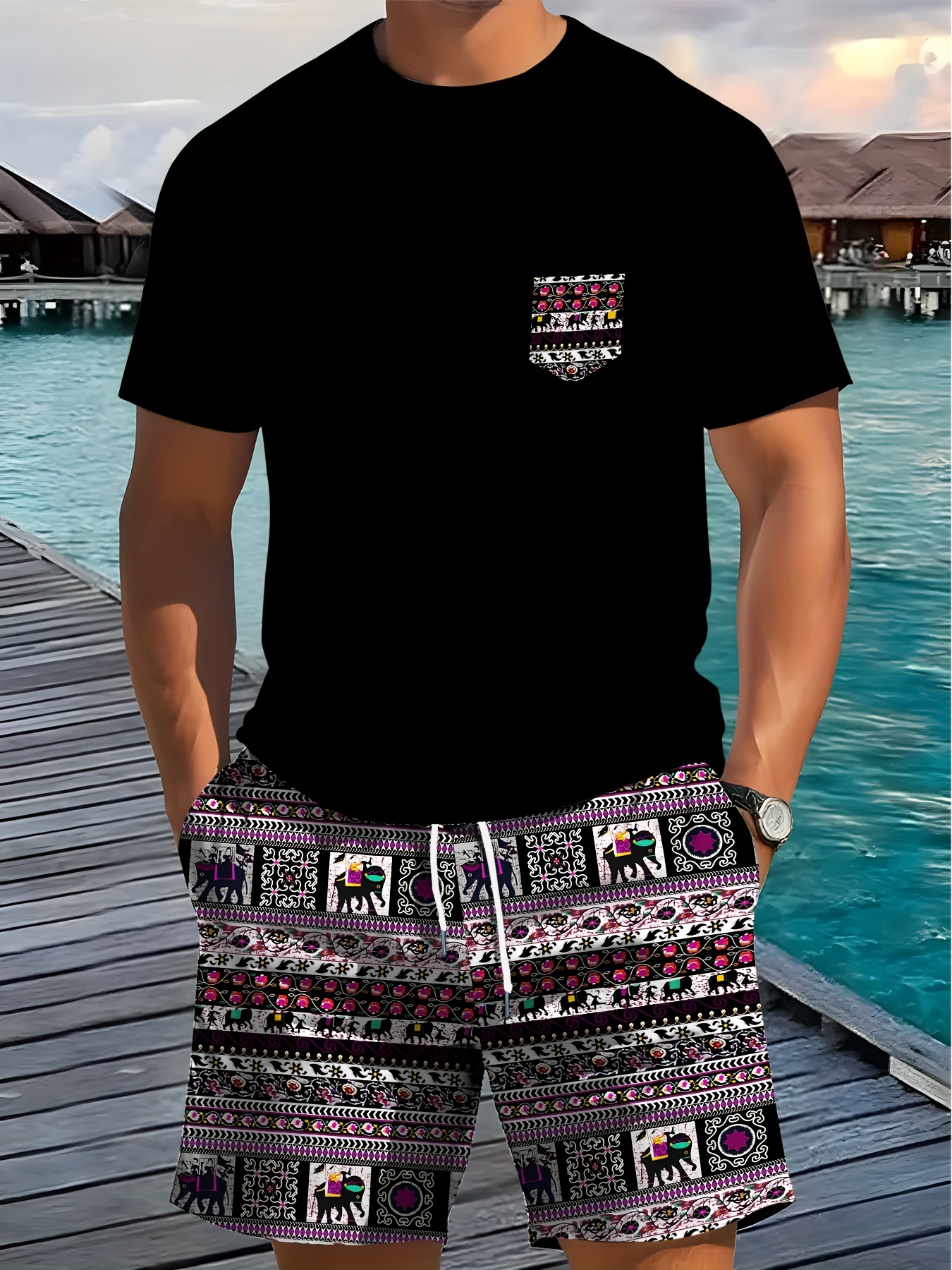 2026 Summer New Men's Short-Sl - Ethnic Fashion In review and price