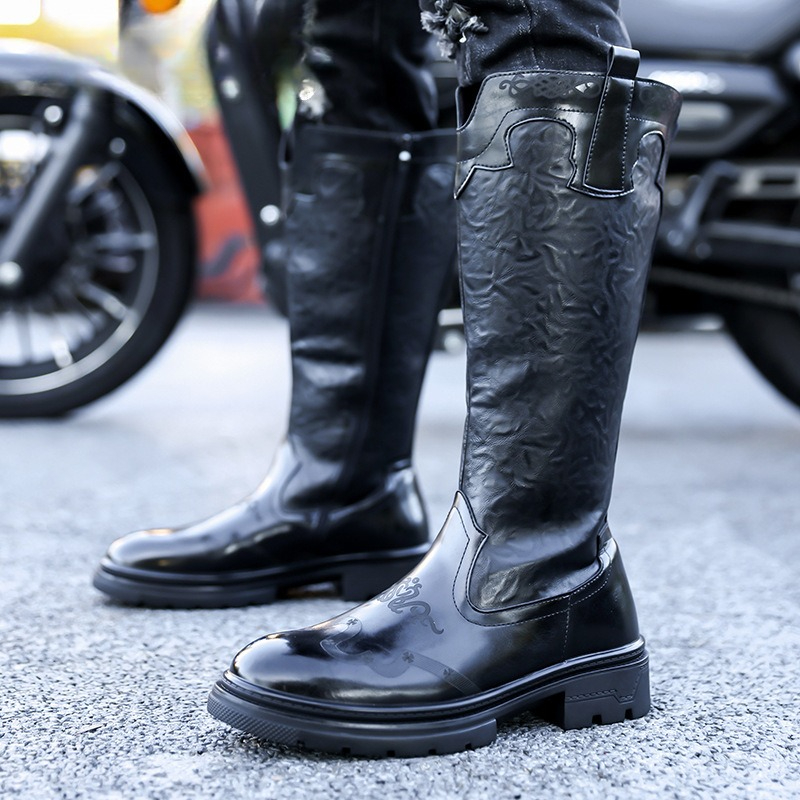 Men's Mid-calf Boots High Qual - Ethnic Fashion In review and price