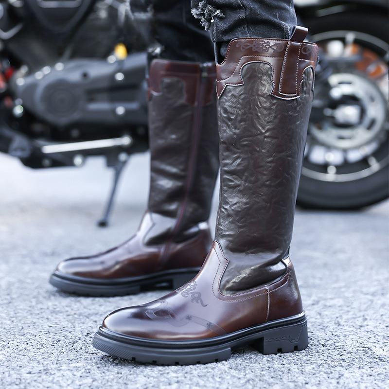 Men's Mid-calf Boots High Qual - Ethnic Fashion In review and price