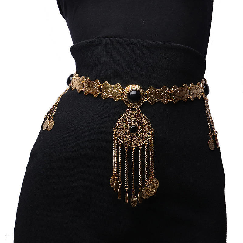 Ethnic style inlaid turquoise  - Ethnic Fashion Co In review and price