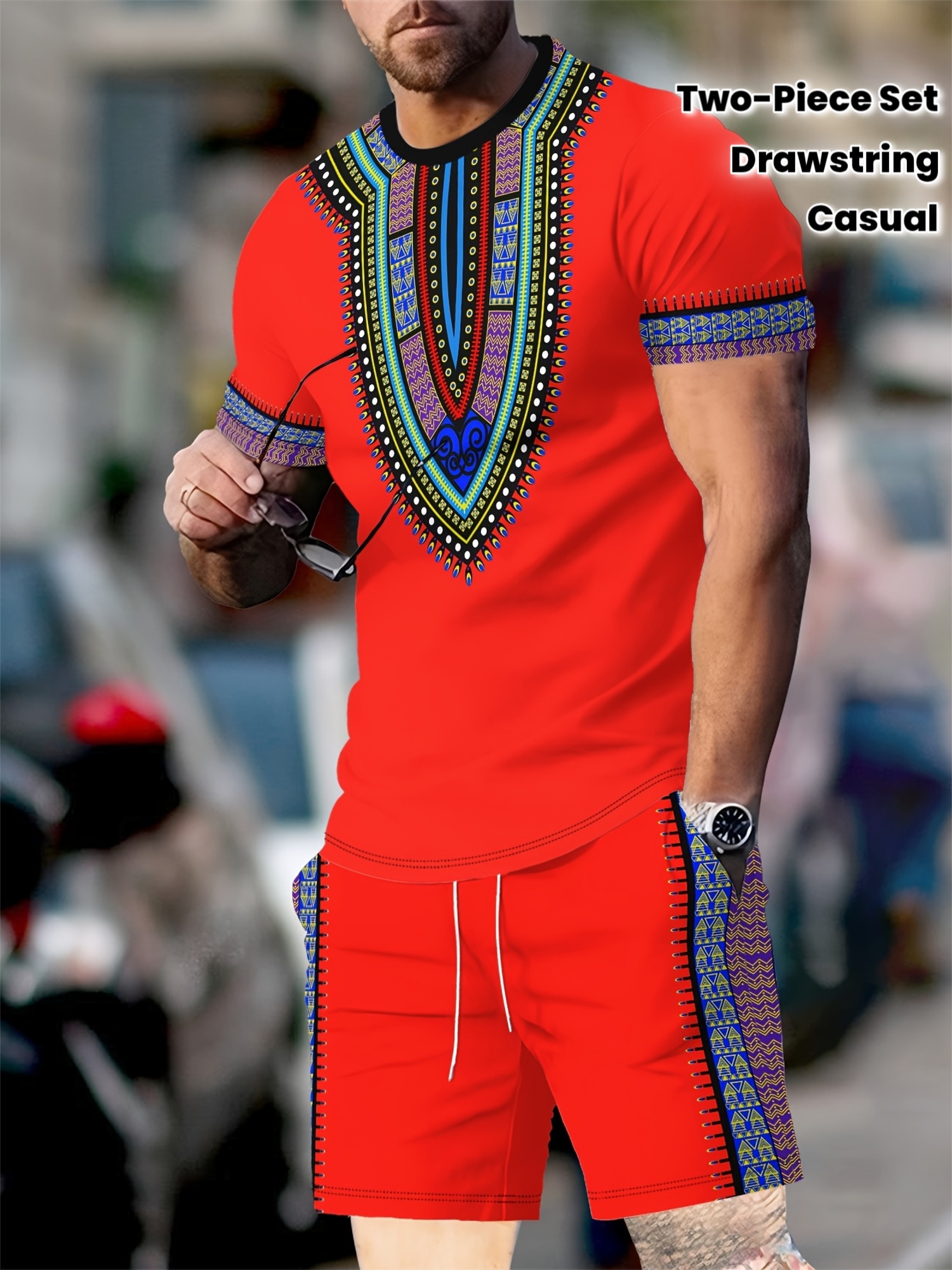 New Men's Suits African Dashik - Dashiki Shirt Men review and price
