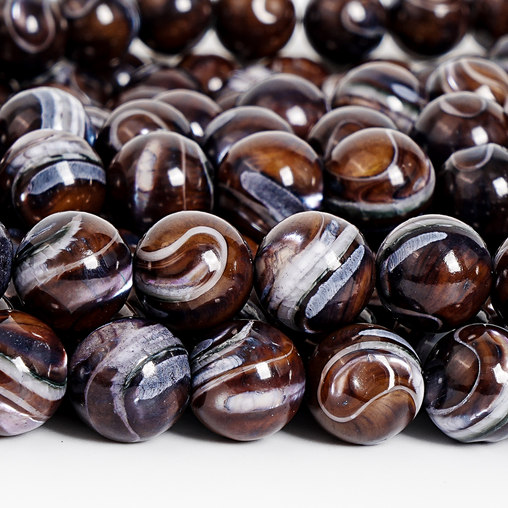 Natural Brown Trochidae Shell  - Ethnic Fashion Jewellery review and price