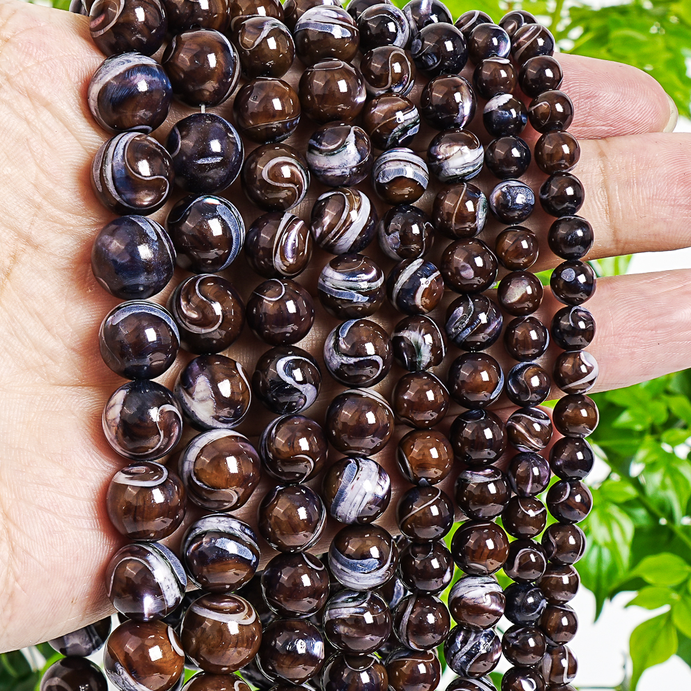 Natural Brown Trochidae Shell  - Ethnic Fashion Jewellery review and price