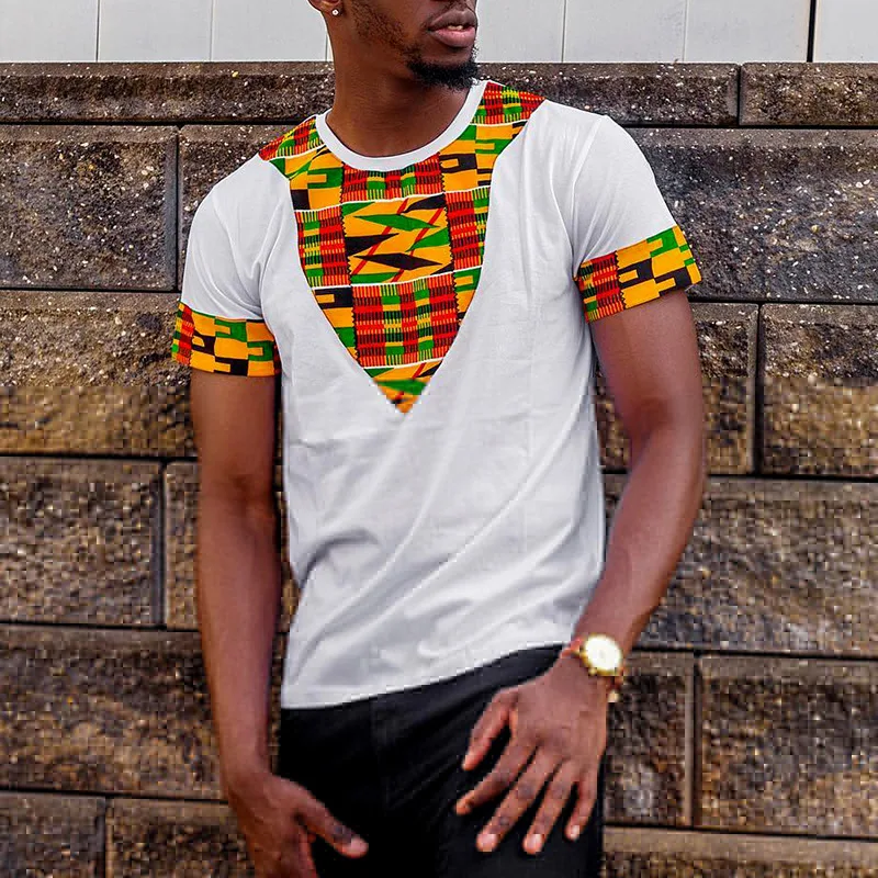 Vintage African Style T-Shirts - Dashiki Shirt Men review and price
