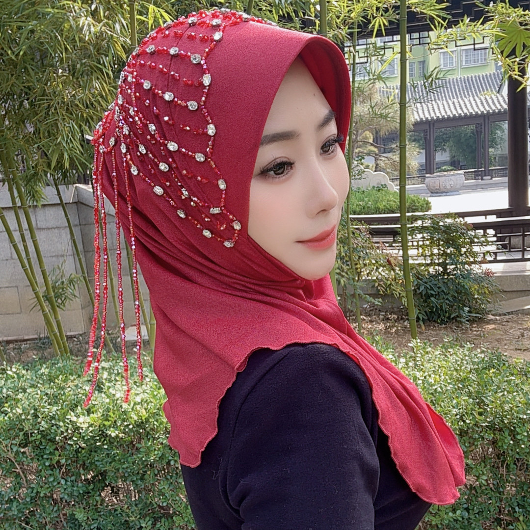 Africa Ethnic Hats Hijab Black - Ethnic Fashion In review and price