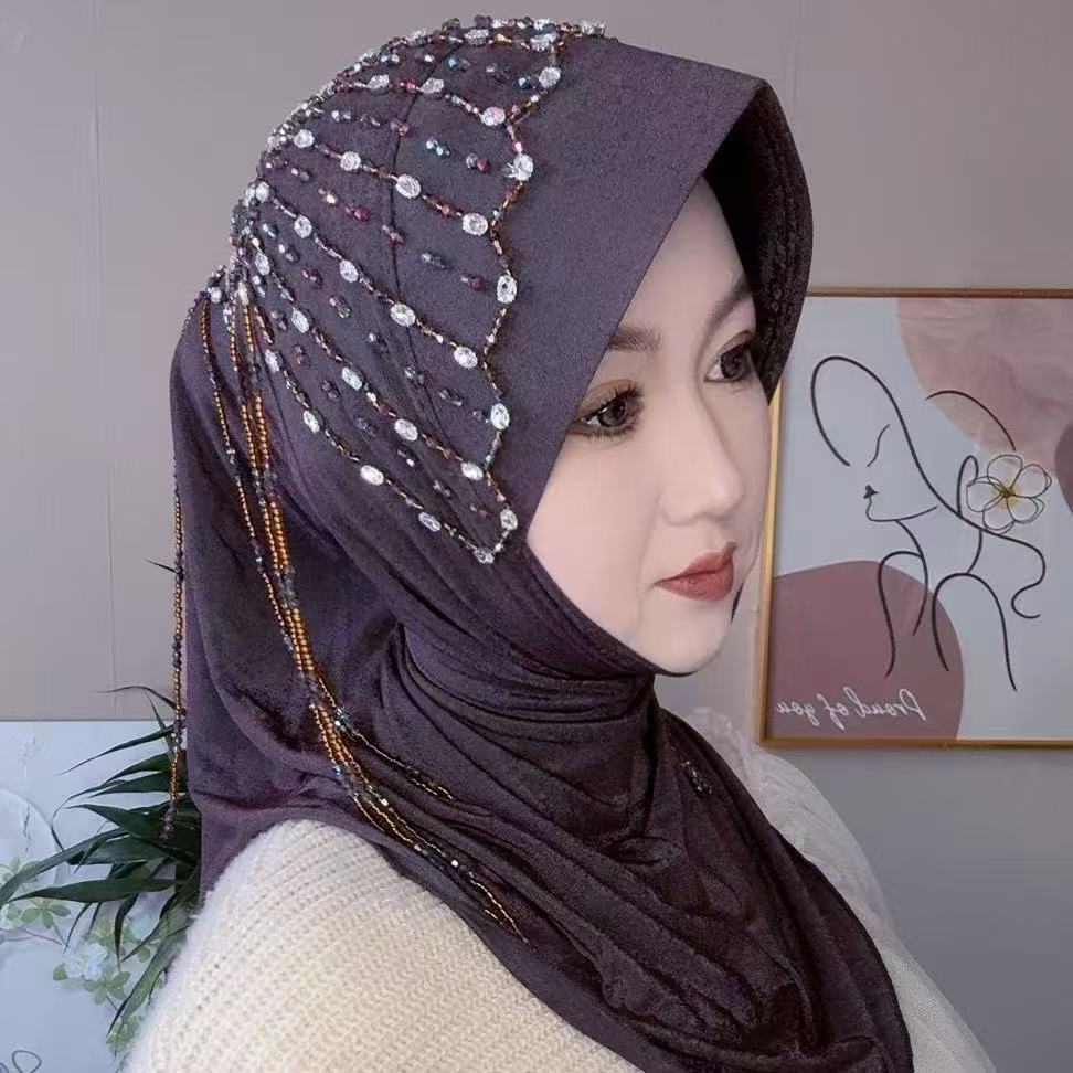 Africa Ethnic Hats Hijab Black - Ethnic Fashion In review and price