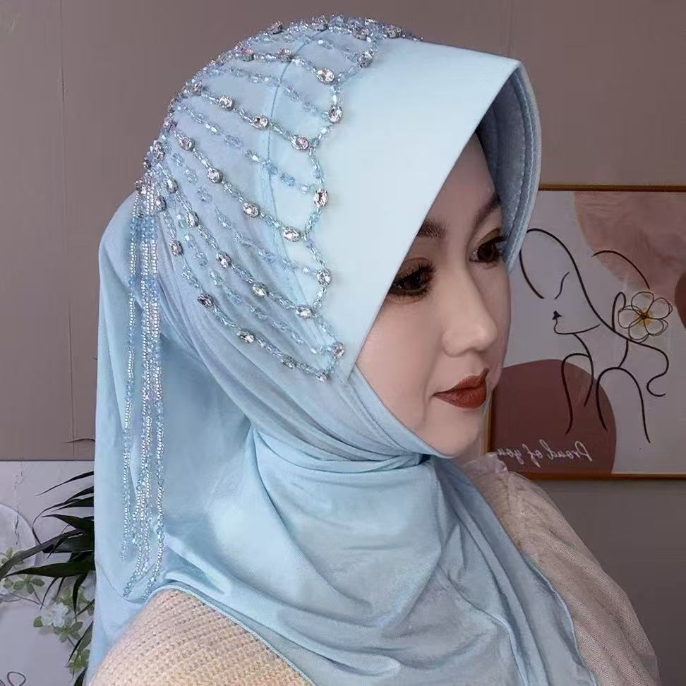 Africa Ethnic Hats Hijab Black - Ethnic Fashion In review and price